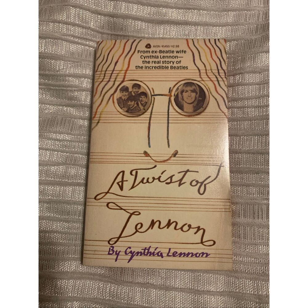 A Twist of Lennon by Cynthia Lennon (1980, Paperback) BEATLES JOHN LENNON VG+